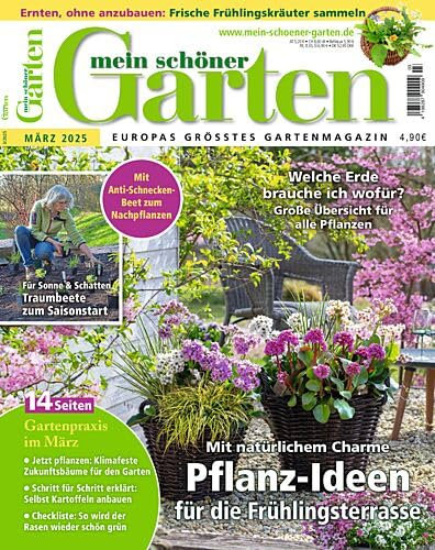 Mein schöner Garten 3/2025 Pflanz-Ideen