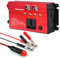 WODHMIEY 600W Kfz Wechselrichter 12V/24V auf 230V–Auto Spannungswandler mit 2 Steckdose, 3 USB, 1 Type-C, Schnellladung, Dual-LED-Display, für Camping, Reisen, Wohnmobil, LKW & Notfallstromversorgung
