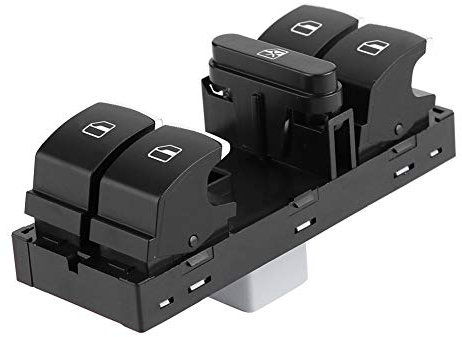 Einzelne Elektrische Fensterheber Autofenster Schalter 5ND959857 1K4959857A Schaltereinheit für MK5 MK6 B6 B7