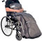 FabaCare Schlupfsack für Rollstuhl- und Scooterfahrer Kangaroo, Medium, Thermo-Kniedecke, Rollstuhldecke, Beinschutzdecke