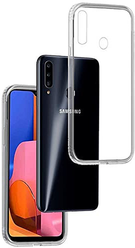 Transparent Silikonhülle TPU für Samsung Galaxy A20s, Handyhülle Premium Kratzfest TPU Durchsichtige Schutzhülle, Ultradünne 0,33 mm