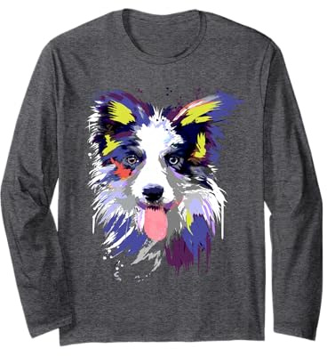 Border Collie Langarmshirt