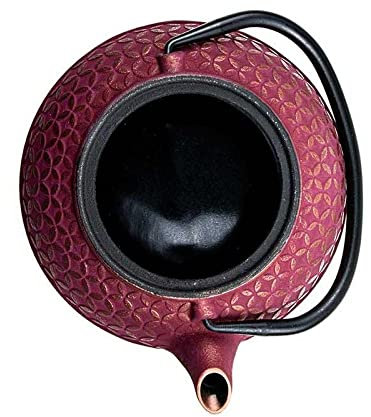 Théière en fonte Tsubaki rose - 60 ml