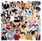 Harry Styles Aufkleber für Laptop(50 PCS),Geschenk für Kinder Teens Erwachsene Jungen,Harry Singer Aufkleber für Wasserflaschen,Vinyl Stickers für Fahrrad,Scrapbook,Skateboard,Auto Motorrad