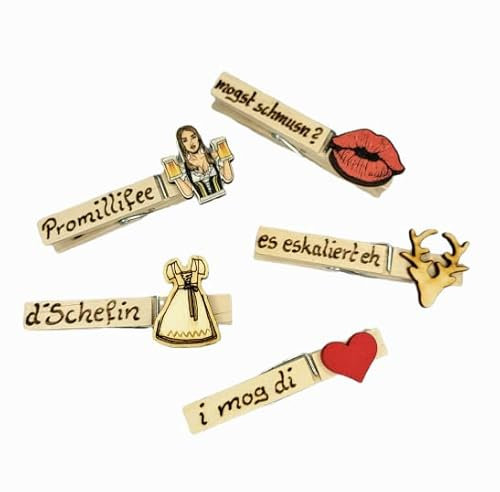 5 Glubbal (Glupperl) Freche Sprüche D