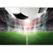 murando - Papier peint panoramique inspirant 350x256 cm - Revêtement mural décoration pour chambre salon cuisine - Design unique et moderne - Gris vert - Stade de football i-C-10044-a-a