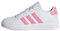 adidas Grand Court Lifestyle Tennis Lace-Up Shoes Tennisschuhe, Cloud White/Bliss Pink/Clear Pink, 31 EU