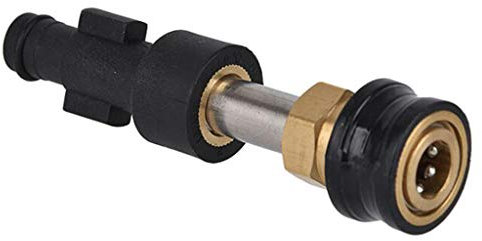 Folpus 1/4 Hochdruckreiniger Jet Lance Adapter Passend für APACHE Waschmaschinenreiniger Foam Pot Nozzle Schnelle Befestigung