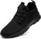 ZGPWZWL Herren Walkingschuhe Turnschuhe Laufschuhe Sportschuhe Fitness Sneakers Trainers für Running Outdoor Sommer Schuhe,Schwarz,EU49