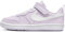 NIKE Court Borough Low Recraft (PS) - Sneaker da Ragazzo, Barely Grape White Lilac Bloom, 34 EU