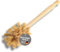 TOPANBIETER 999 Goupillon en bois de hêtre et crin de cheval – Brosse à vaisselle durable pour verres, bouteilles, biberons, thermos, bouteilles de jus – Durable avec long manche