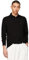 Tommy Hilfiger Men's Long Sleeve Polo Shirts in Regular Fit with Stretch and Organic Pique Cotton, Black, S