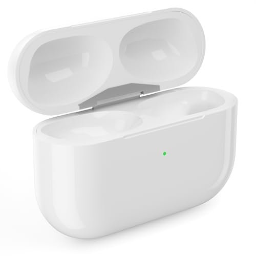 Saliop Charging Case Replacement Original Compatible with Air Pods Pro 1& Pro 2 Generation, Wireless Charger Case with Sync Button Bluetooth Pairing, Wired & Wireless Charging