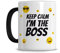 L'épicerie Chérie Mug Personnalisé avec texte, plusieurs motifs au choix, tasse prénom, cadeau anniversaire, tasse personnalisée, cadeau rigolo et original - 330ML