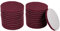 sourcing map 20pcs Scrubber Scouring Pads 400 Grits 5 Inch Drill Power Brush Hoop and Loop Surface Conditioning Disc Drill Scuffing Disc Scrub Pads for Home Kitchen Cleaning, Red