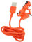 jojofuny Portable Dog Charging Cable Lustiges Datenkabel Für Hunde Type Mobiles Laden Und Datenübertragung Strapazierfähiges TPE-Material Flexibles Design