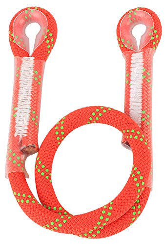 HERCHR Cuerda de Escalada en Roca, 22 kN, 0,4 x 23,6 Pulgadas, anticaída, paracaídas, Cuerda de Escape de Seguridad, Herramienta de Eslinga para montañismo, Senderismo al Aire Libre.