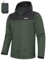 Pioneer Camp Leichte Herren Windjacke - Packbare Regenjacke wasserdicht - Für Fahrrad, Wandern & Stadt, Armeegrün, M