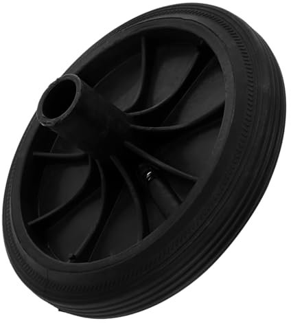 FUNNETOYU Trash Can Wheels Replacement Heavy Duty Pulley for Outdoor Garbage Can Waste Bin Move Wheels