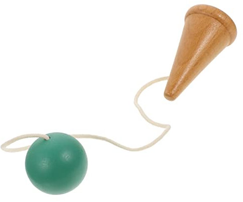 HEALSOPTHY Holz Kendama Spielzeug Für Koordinationstraining Anfänger Und Gelegenheitsspieler Geeignet Fördert Hand-Augen-koordination Und Feinmotorik Langlebiges Spielzeug Für Junge Mädchen