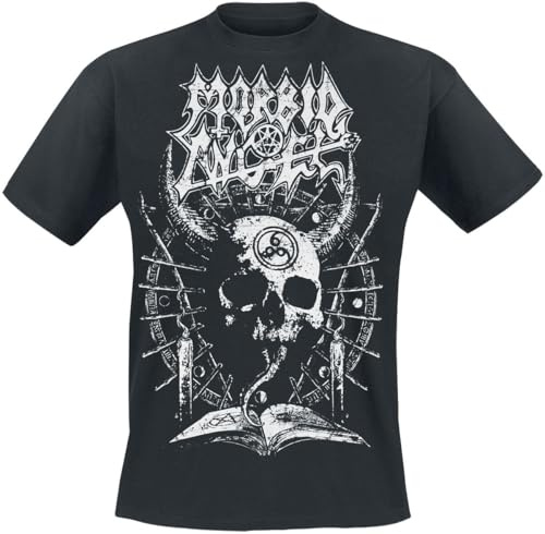 RAZAMATAZ Morbid Angel 'Horned Skull' Black T-Shirt