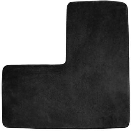 Generico Tappetino da Bagno a Forma di L, tappeto per doccia antiscivolo, Tappetino angolare per Doccia, in Morbido Pile di Corallo, Antiscivolo, Assorbente, Lavabile, per vasca da doccia quadrata