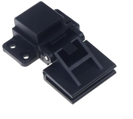 Turntable Dust Cover Hinge, Black Vinyl Record Player Dust Cover Hinges For Record Player Protective Lid Repair Accessory, 6.3x4.7x4cm