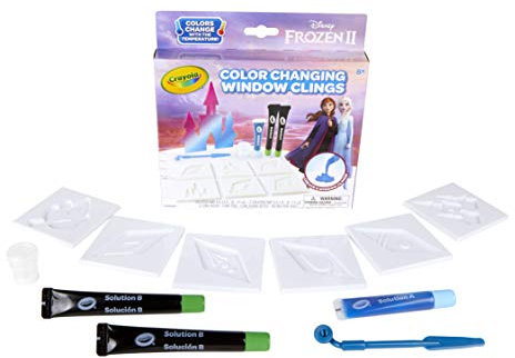 Crayola - Fensterdekorationsset Frozen 2 – Disney