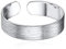 ChicSilver Fashion Band Ring aus 925 Sterlling Silver offener Ring elegante Ringe Perfekte Geschenke mit Geschenkebox und Beutel für Frauen Männer
