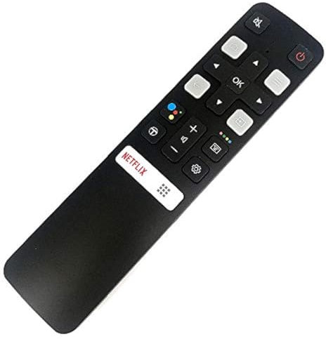 Queen.Y Télécommande Universelle RC802V FMR1 de Remplacement pour TCL TV 65P8S 49S6800FS 49S6510FS 55P8S 55EP680 50P8S 49S6800FS 49S6510FS