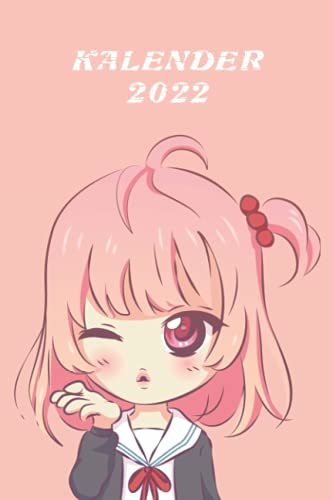 Kalender 2022 Anime Cover: Jahresplaner und Taschenkalender für das Jahr 2022 von Januar bis Dezember mit Ferien, Feiertagen und Monatsübersicht - ... Zeitplaner für 1 Jahr - Geschenk Anime Fans