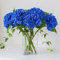 DUYONE 3PCS 22 Zoll Realistische künstliche Hortensie Große Real Touch Blumen Künstliche Blumen Trockene Blumen Hochzeit Weihnachten Büro Familie Party Wohnzimmer Tischdekoration (Dunkelblau)