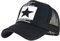 Joligiao Cappellino con Visiera Estivo Ricamato Uomo Trucker cap Berretto da Baseball in Rete con Chiusura a Scatto Regolabile,Nero