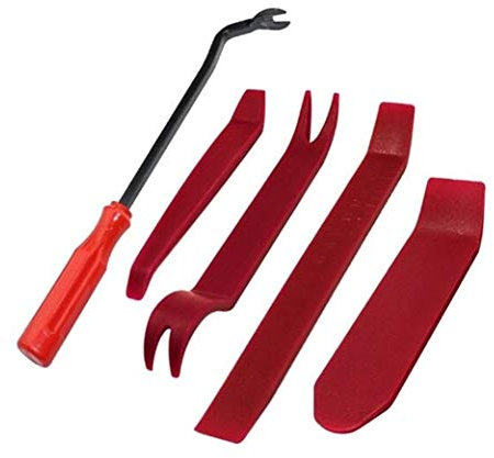 Multifunktionswerkzeug YCCPAUTO Auto-Reparatur-Werkzeug-Panel Dash Entfernen von Nageleisen-Radio Audio verkleidete Tür Reparieren Clip Trim Pry Kunststoff 5PCS / Set
