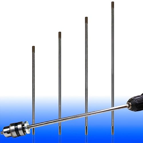 Rallonge hexagonale M10Chuck pour perçage de trou profond de 500 mm - Support d'extension de 300 à 600 mm