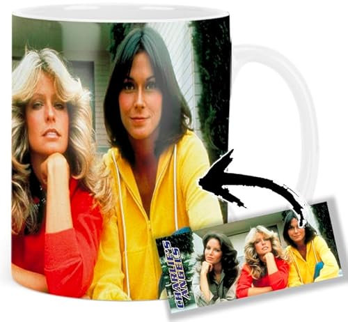 Charlie's Angels Jaclyn Smith Farrah Fawcett Kate Jackson C Tasse Keramikbecher Mug