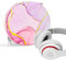Geekria NOVA Headphones Case Compatible with Beats Studio Pro/3/2.0, Replacement Hard Shell Travel Carrying Bag with Cable Storage (Pink Marble)