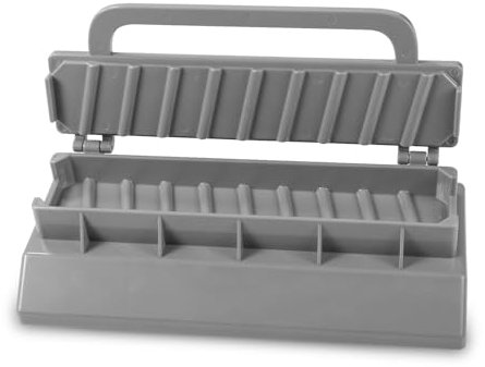 Kebab Maker, Plastic Kebab Maker Machine Manual Kabob Mould Barbecue Skewers Press Kebab Maker Reusable Easy Kebab Maker Grill for Outdoor Party Kebab BBQ Gadget Barbecue Turkish (Grey)