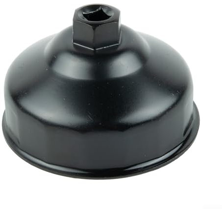 Eawfgtuw Ölfilterschlüssel, 86 mm, 16 Rillen, Werkzeug zum Entfernen von Ölfiltergehäusekappen für N20, N26, N51, N52, N54, N55, N63, N74, S55 und S63 Motoren, kompatibel mit für Volvo 3,2 l