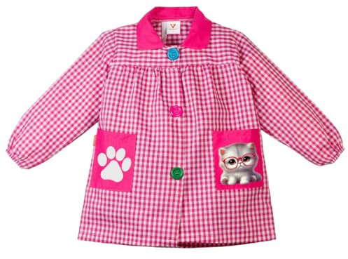 KLOTTZ - Vestaglia scuola gattino uomo, fucsia, Taglia unica