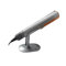 Yuhtech Display Stand für Dyson Airstrait Haarglätter und Dyson Haartrockner, Aluminiumlegierung Haartrockner Halter Stand, Badezimmer Organizer für Dyson Haartrockner Pflege-Tools (Silber)