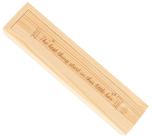 Zerodeko Holz Schwangerschaftstest Aufbewahrungsbox Mit Deckel Natürliche Holzbox Mit Fußabdruck-design Schmuckdose Für Schwangerschafts-andenken Geschenk Für Schwangere Frauen Vintage-stil