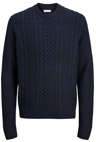 JACK & JONES Herren Jjpaul Knit Crew Neck Jjpaul Knit Crew Neck (1er Pack)