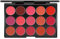 Palette di 15 lucidalabbra professionali per labbra nude da donna n. A