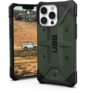 URBAN ARMOR GEAR UAG Designed for iPhone 13 Pro Case Green Olive Rugged Lightweight Slim Shockproof Pathfinder Protective Cover, [6.1 inch Screen]