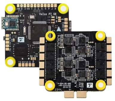 ZCDYGHU Für T-Motor F7 Stack Velox SE Flight Controller FC mit V50A 6S 4in1 ESC Combo für RC für FPV für Freestyle Long Range Drone