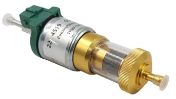 Kraftstoffdosierpumpe 22451901 22451910000 12V 1KW-5KW für Eberspacher D2 D4 | Dieselheizung Pumpe Auto Dosierpumpe Standheizung 22ml/1000 Mal Doppelfilter Dosier Pumpe Airtronic