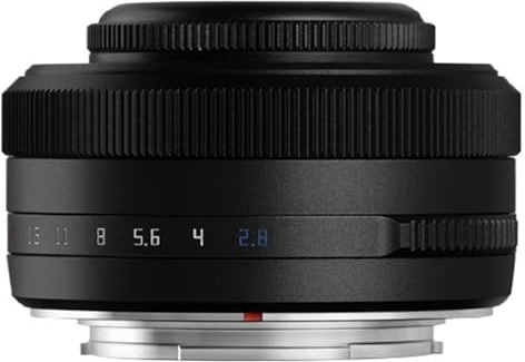 Compatibile con fotocamere Fuji X Sony E Nikon Z Mount Obiettivo da 27 mm F2.8 APS-C Messa a fuoco automatica compatto e leggero(Sony E-mount(APS-C))
