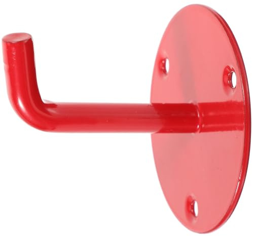 Abaodam Gancio a Parete per Estintore Co2 2-9kg in Ferro Rosso