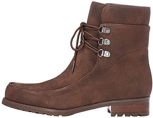 find. Vitti Hiking - Stivali Donna, Rosso (Dk Tan), 41 EU